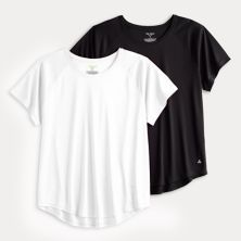 Комплект из 2 футболок Dry Tek Tek Gear® больших размеров Tek Gear