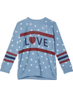 Пуловер в полоску Love (для маленьких детей/больших детей) Chaser