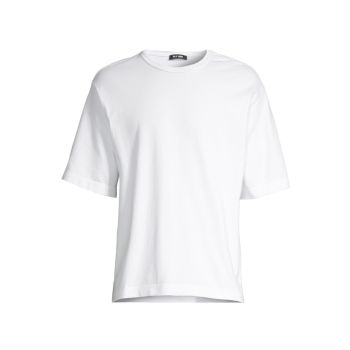 Crewneck Jersey T-Shirt BLK DNM