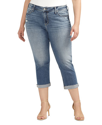 Джинсы-капри Elyse больших размеров Silver Jeans Co.