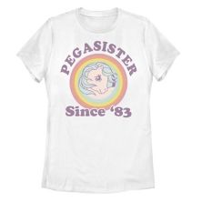 Юниорская футболка с рисунком My Little Pony Pegasister Since '83 с ретро-графикой My Little Pony