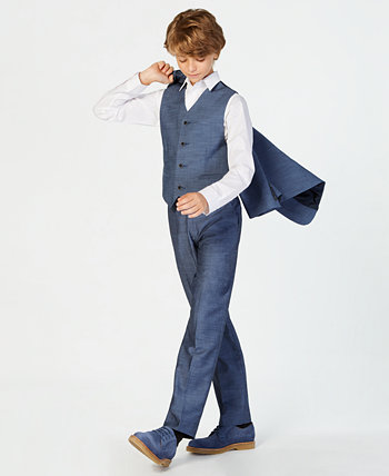 Костюмные брюки из плотной ткани для больших мальчиков Calvin Klein