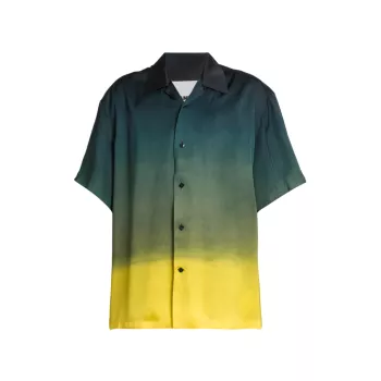 Gradient Button-Front Shirt Jil Sander
