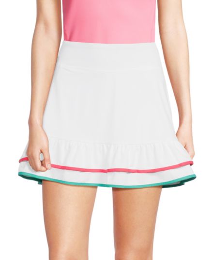 Теннисная юбка с оборками и окантовкой X by Gottex