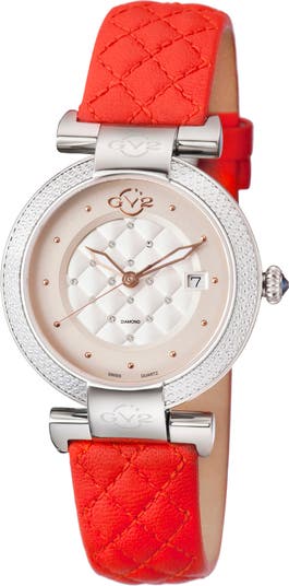 Женские швейцарские кварцевые часы Berletta с бриллиантами, 37 мм – 0,0044 карата GV2