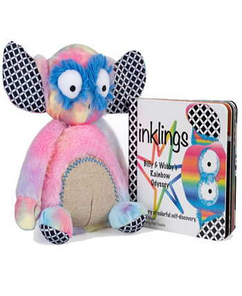 Плюшевая игрушка для малышей с полноцветным книжным набором Inklings Baby
