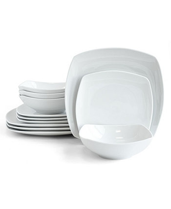 Набор столовой посуды из 12 предметов Monterey, сервиз на 4 персоны Over&back
