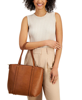 Большая сумка-тоут среднего размера с вышивкой Whip-Stitch, созданная для Macy's Style & Co