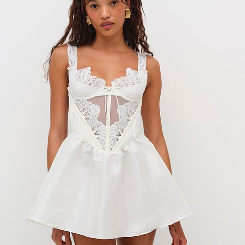 Женское Сексуальное белье for LOVE & LEMONS Isabella Slip Dress For LOVE & LEMONS