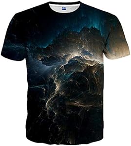 Hgvoetty Unisex Stylish 3D Printed Shirts Short Sleeve Graphic T-Shirts Tops Tees for Men and Women Hgvoetty