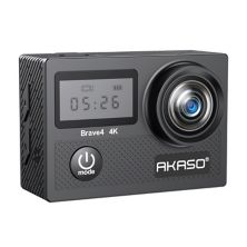 AKASO Brave 4 4K Ultra HD 20MP WiFi Action Camera & Accessories Kit AKASO