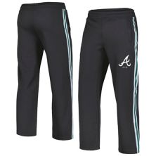 Мужские черные спортивные брюки Atlanta Braves Ballpark Unbranded