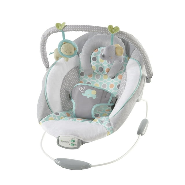 Ingenuity Soothing Baby Bouncer with Vibrating Infant Seat & Music - Morrison (Unisex) Ingenuity