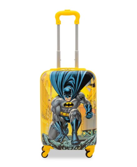 Kid's 20.5-Inch DC Comics Batman On Gargoyle Spinner Suitcase FUL