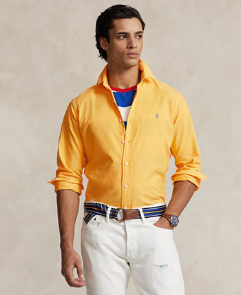 Мужская Хлопковая Рубашка Oxford Polo Ralph Lauren Polo Ralph Lauren