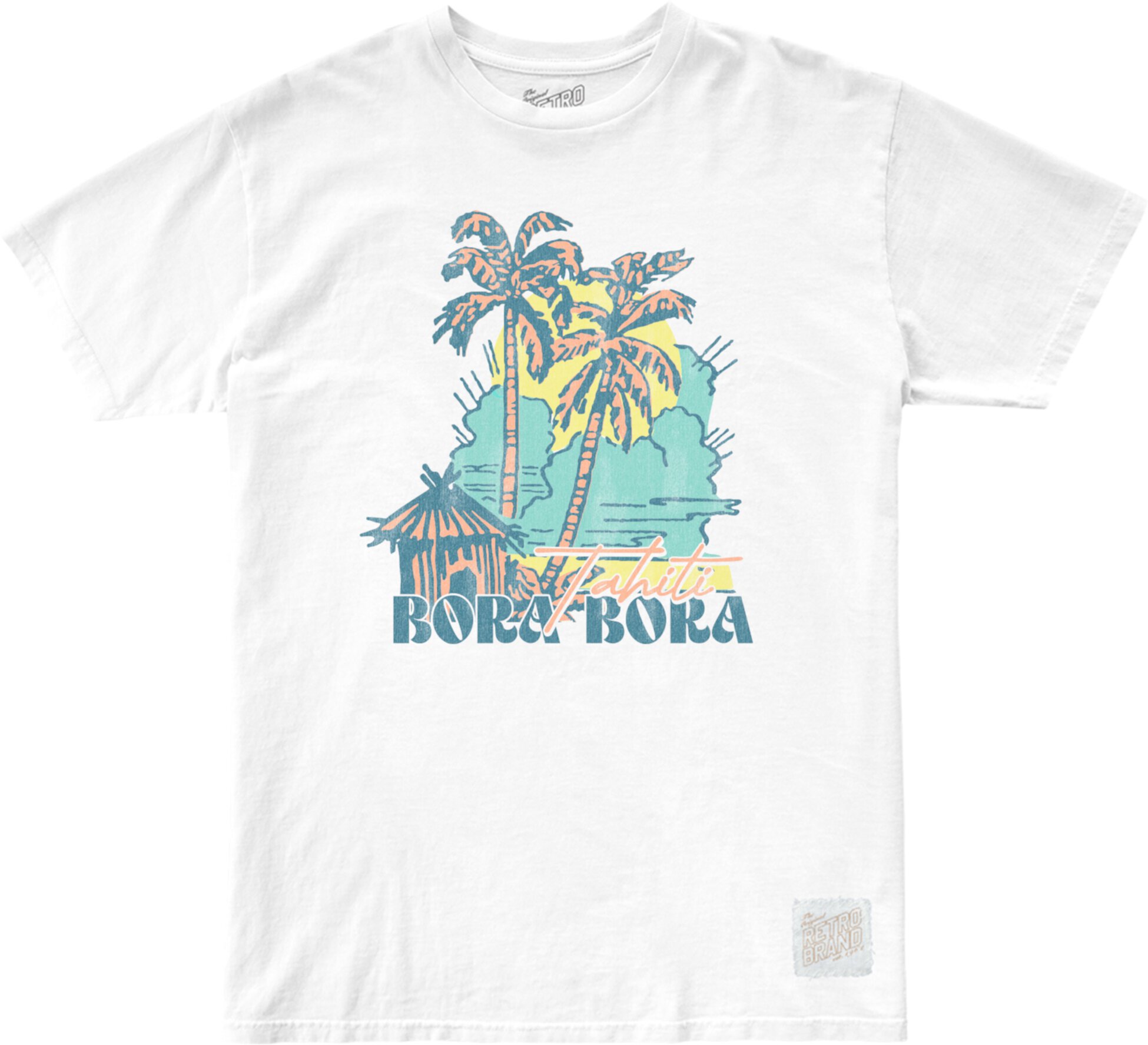 Футболка Bora Bora Vacation из 100 % хлопка с круглым вырезом (для больших детей) The Original Retro Brand Kids
