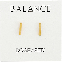 Серьги-гвоздики Balance с плоским стержнем Dogeared