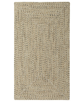 Прямоугольный плетеный коврик из морского стекла размером 3 x 5 футов для использования в помещении или на открытом воздухе Capel
