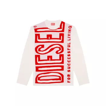 Шерстяной свитер с логотипом Floyd Diesel