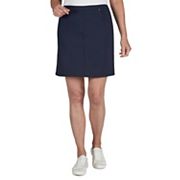 Hearts Of Palm Women's Essentials Tech Stretch Pull On Skort With Elastic Waistband Hearts Of Palm