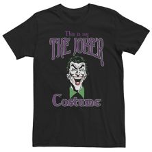 Большой &amp; Высокая футболка DC Comics «Это мой костюм Джокера» с надписью DC Comics