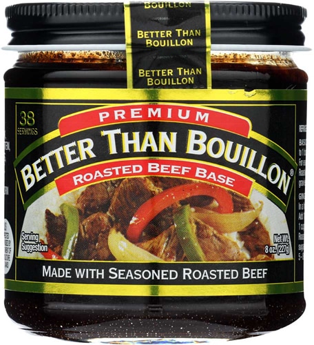 Кулинарная основа Better Than Bouillon Premium с жареной говядиной — 8 унций Better Than Bouillon