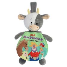 Ebba Small Multicolor Story Pals 9&#34; Old Macdonald Educational Baby Stuffed Animal Ebba