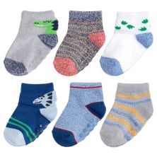 Baby / Toddler Boy Jumping Beans® 6-pack Low-Cut Softest Dinosaur Socks Jumping Beans