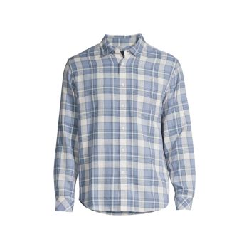 Wyatt Plaid Button-Up Shirt Rails