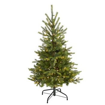 nearly natural 4-ft. North Carolina Spruce Artificial Christmas Tree Nearly Natural