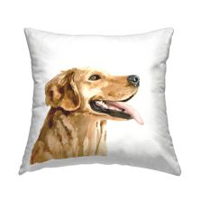 Stupell Home Decor Smiling Labrador Dog Throw Pillow Stupell Home Decor