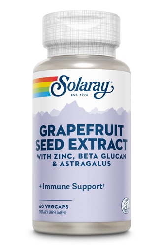 Экстракт семян грейпфрута Solaray - 60 растительных капсул Solaray
