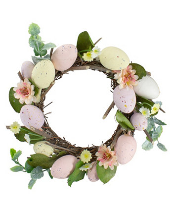 Easter Egg Mini Spring Easter Wreath 8" Northlight