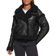 Женская байкерская куртка Levi's® на подкладке из искусственной кожи из шерпы Levi's®