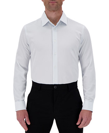 Мужская рубашка узкого кроя с круглым принтом Report Collection