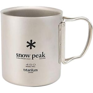 Титановая чашка с двойными стенками Snow Peak 450 Snow Peak