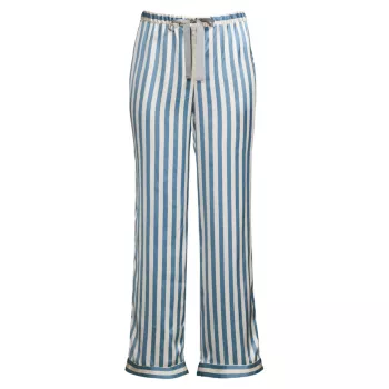 Шелковые пижамные брюки Chantal Morgan Lane