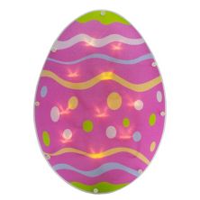Northlight Battery Operated LED Lighted Easter Egg Window Décor Northlight