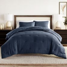 Home Collection All Season Down-Alternative Waffle Textured Comforter Set with Sham Home Collection