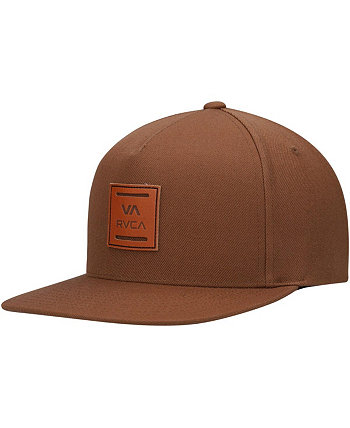 Мужская коричневая кепка All The Way Snapback RVCA