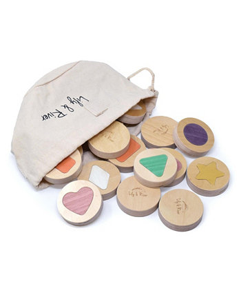Little Matchables Wooden Memory Game Lily and River