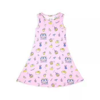 Baby Girl's, Little Girl's &amp; Лимонадное платье без рукавов для девочки Bellabu Bear