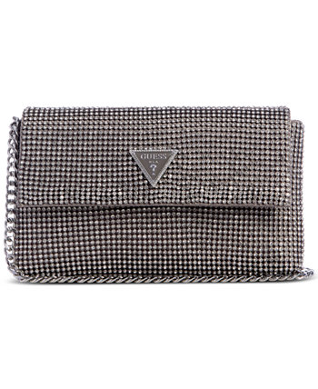 Сумка через плечо GUESS Zalina Small Rhinestone Flap GUESS