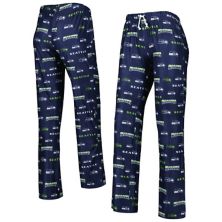 Women's Concepts Sport College Navy Seattle Seahawks Breakthrough Knit Pants Unbranded