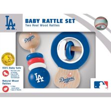 Los Angeles Dodgers Baby Rattle Set MasterPieces Puzzle Company