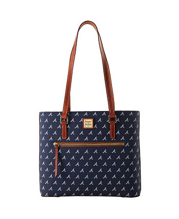 Женская фирменная сумка-шоппер Atlanta Braves Dooney & Bourke