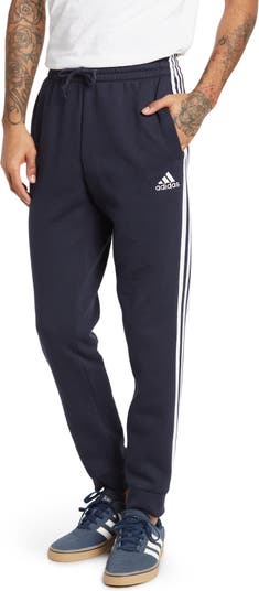 Флисовые брюки с 3 полосками Adidas