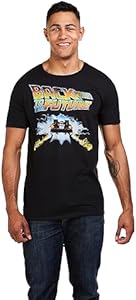 Popfunk Back to The Future Delorean Logo Unisex T Shirt for Men & Women Collection Popfunk