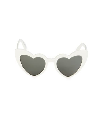 Солнцезащитные очки в форме сердца 54 мм Saint Laurent