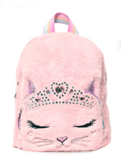 Bella Faux Fur with Tiara Mini Backpack Miss Gwen’s OMG Accessories